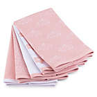 Alternate image 0 for Ely&#39;s &amp; Co.&reg; 5-Pack Floral Burp Cloths in Pink