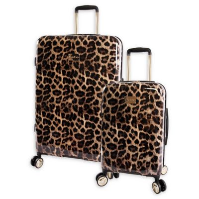 bebe luggage black and gold