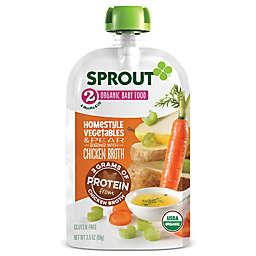 Sprout® 3.5 oz Organic Baby Food Homestyle Vegetables and Pear Seasoned with Chicken Broth