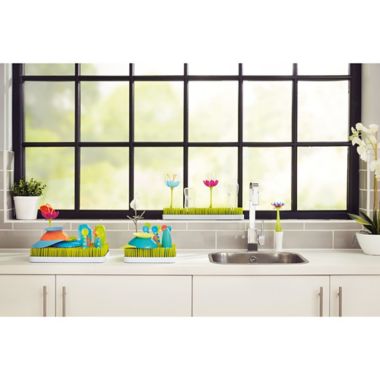 Boon GRASS Drying Rack in Green. View a larger version of this product image.