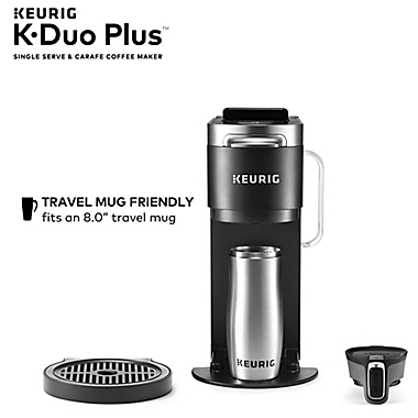 Keurig&reg; K-Duo Plus&trade; Coffee Maker with Single Serve K-Cup Pod &amp; Carafe Brewer. View a larger version of this product image.