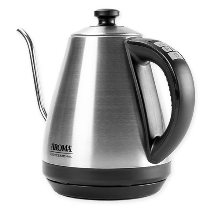 Aroma 1 Liter Digital Pour Over Gooseneck Kettle Bed Bath Beyond
