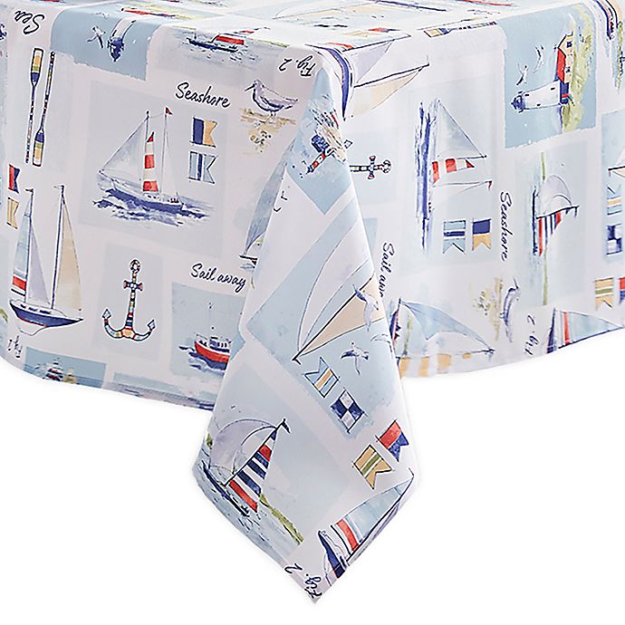 Alternate image 1 for Elrene Sail Away Tablecloth Collection