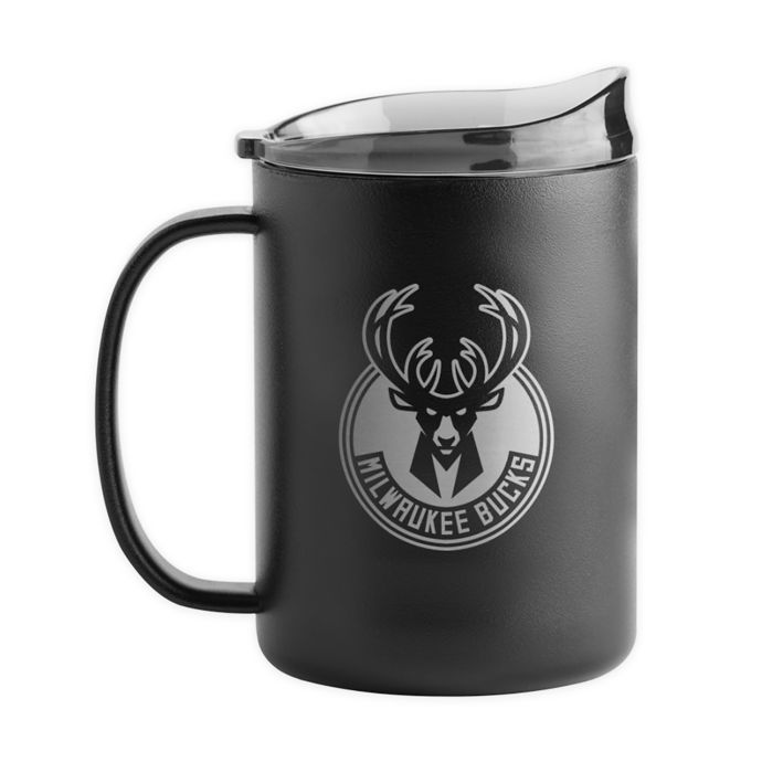 NBA Milwaukee Bucks 15 oz. PowderCoated Stainless Steel Ultra Mug
