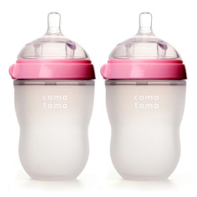 comotomo pink bottles