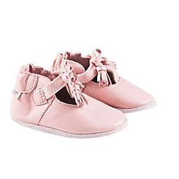 Robeez&reg; Size 12-18M Meghan Casual Shoe in Blush