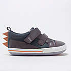 Alternate image 4 for ro+me By Robeez&reg; Size 18-24M Dinosaur Casual Shoe in Brown