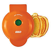 DASH&trade; Pumpkin Mini Waffle Maker in Orange