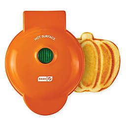 DASH™ Pumpkin Mini Waffle Maker in Orange