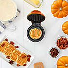 Alternate image 2 for DASH&trade; Pumpkin Mini Waffle Maker in Orange