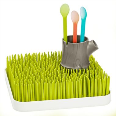 Boon&reg; Stump Grass Drying Rack Accessory in Gray. View a larger version of this product image.