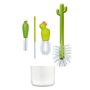 Boon&reg; Cacti Bottle Cleaning Brush Set. View a larger version of this product image.