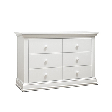 Sorelle Modesto Double Dresser in White. View a larger version of this product image.