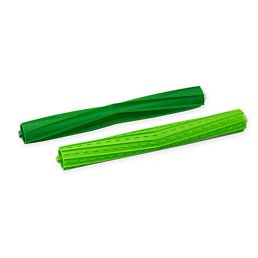 Alternate image 1 for iRobot® Roomba S Series 2-Piece Multi-Surface Rubber Brushes Set in Green