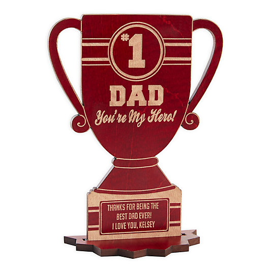 PERSONALISED CHRISTMAS GIFTS FOR HIM KEYRING BEST DAD TROPHY DADDY GRANDAD 