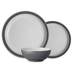 Denby Elements Dinnerware Collection in Fossil Grey