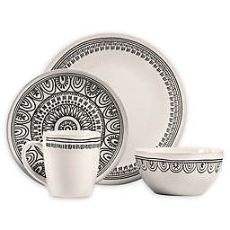 Over and Back® Marakesh 16-Piece Dinnerware Set in White