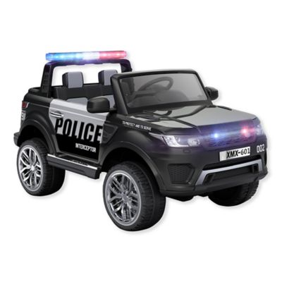 battery powered police car