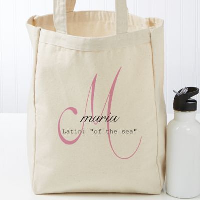 name tote bags