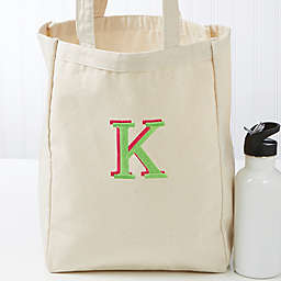 Choose Your Colors Embroider Canvas Tote Bag