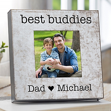 I Love Dad Galvanized Box Frame. View a larger version of this product image.