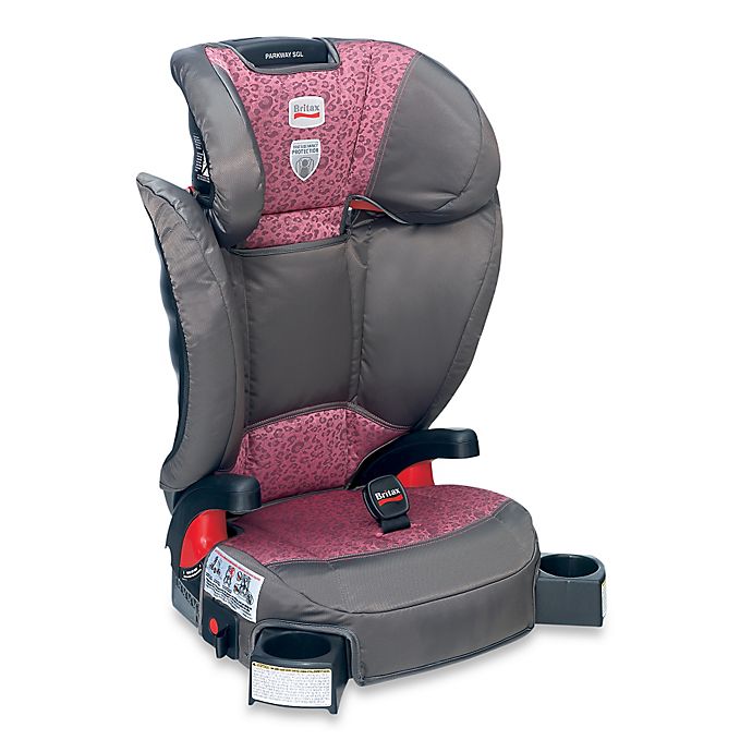 Britax Parkway Sgl Booster Seat In Cub, Britax Car Seat Booster Pink