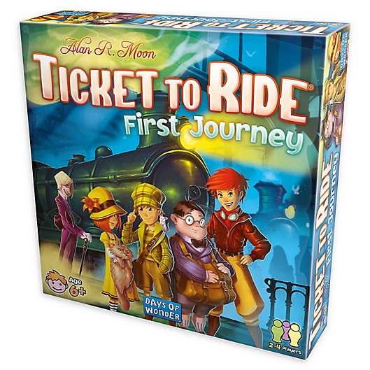 Alternate image 1 for Ticket to Ride: First Journey Strategy Board Game