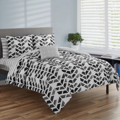Rogan 12-Piece Reversible Comforter Set