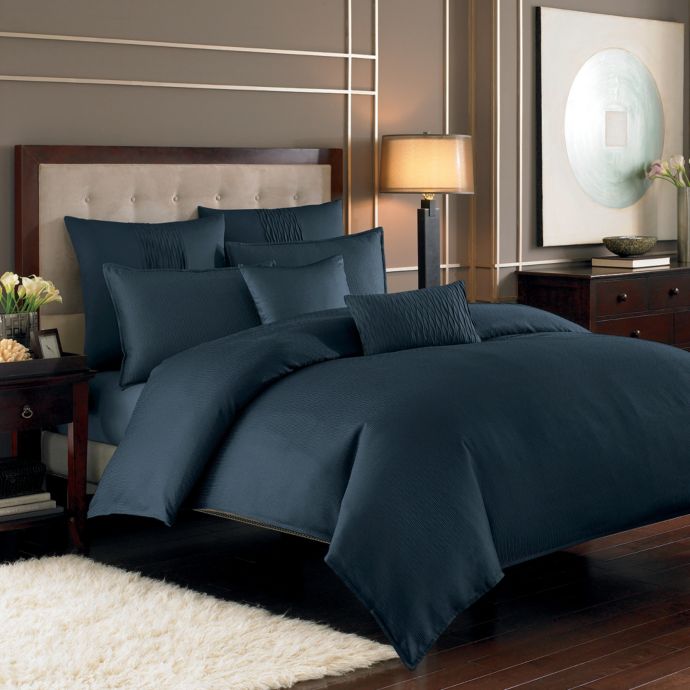 Currents Duvet Cover in Ink Bed Bath and Beyond Canada