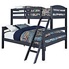 Alternate image 0 for Dorel Living&reg; Tayson Twin Over Full Bunk Bed in Graphite Blue