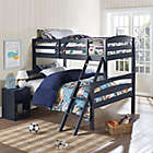 Alternate image 9 for Dorel Living&reg; Tayson Twin Over Full Bunk Bed in Graphite Blue