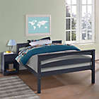 Alternate image 11 for Dorel Living&reg; Tayson Twin Over Full Bunk Bed in Graphite Blue
