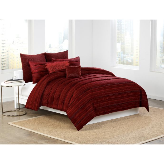 Dkny Washed Stripe Duvet Cover Bed Bath Beyond