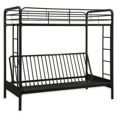 black metal futon bunk bed