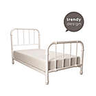 Alternate image 2 for EveryRoom Krissy Twin Metal Bed in White