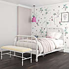 Alternate image 1 for EveryRoom Krissy Twin Metal Bed in White