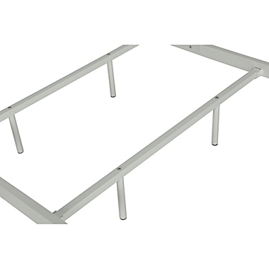 EveryRoom Krissy Twin Metal Bed in White. View a larger version of this product image.