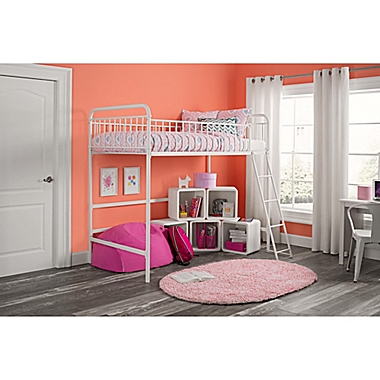 Kalvin Twin Metal Loft Bed. View a larger version of this product image.