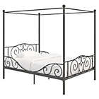 Alternate image 0 for Atwater Living Whimsical Full Metal Canopy Bed in Pewter
