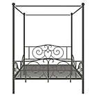 Alternate image 5 for Atwater Living Whimsical Full Metal Canopy Bed in Pewter