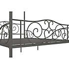 Alternate image 8 for Atwater Living Whimsical Full Metal Canopy Bed in Pewter