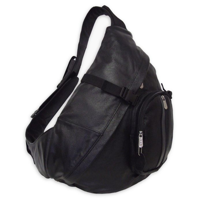 amerileather apc leather sling bag