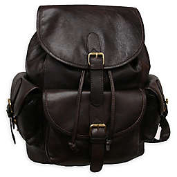 Amerileather Urban Buckle-Flap Backpack