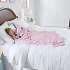 Alternate image 2 for Therapedic&reg; 6 lb. Kids Weighted Blanket with Unicorn Plush Toy in Pink