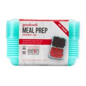 GoodCook 10-Pack 1-Cup Food Containers in Light Blue