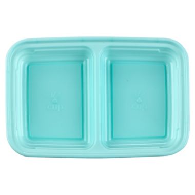 GoodCook 10-Pack 1-Cup Food Containers in Light Blue. View a larger version of this product image.