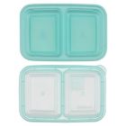 Alternate image 5 for GoodCook 10-Pack 1-Cup Food Containers in Light Blue