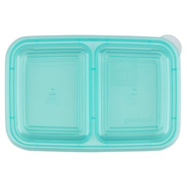GoodCook 10-Pack 1-Cup Food Containers in Light Blue. View a larger version of this product image.