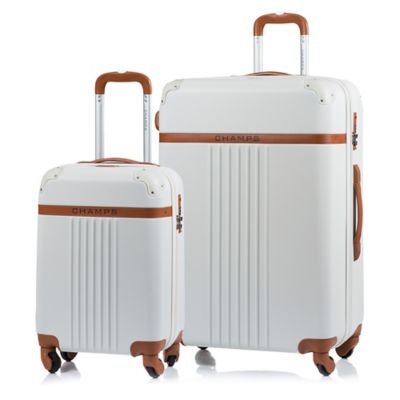 pink hard suitcases with wheels