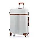 Alternate image 1 for CHAMPS Vintage 2-Piece Hardside Expandable Spinner Luggage Set in Ivory